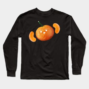 Yummy Mandarin Long Sleeve T-Shirt